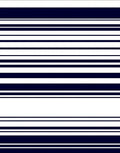 Classic Navy White Stripe Design Rug