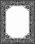 Ornate Black White Floral Scroll Rug