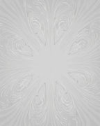 Radiant Swirls And Feather Accents Design Rug