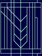 Art Deco Graphic Geometric Lines Rug