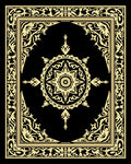 Intricate Mandala Frame Design Rug