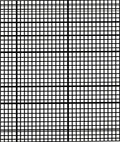 Bold Black White Grid Design Rug