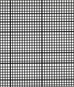 Bold Black White Grid Design Rug