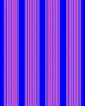 Bold Pink Blue Striped Pattern Rug