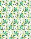 Abstract Floral Art Nouveau Pattern Rug