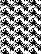 Bold Floral Abstract Pattern Rug
