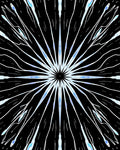 Radial Burst Abstract Design Rug