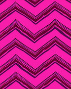 Bold Pink Zigzag Pattern Rug