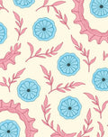 Floral And Leafy Pattern Design Rug