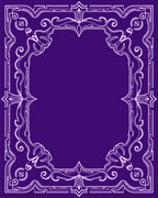 Ornate Floral Scrollwork Pattern Rug