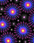 Explosive Flower Pattern Design Rug