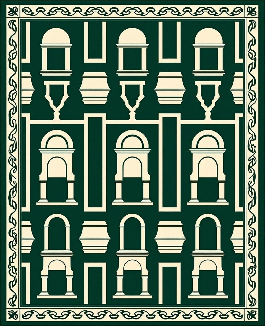 Darik Arches Pattern Rug