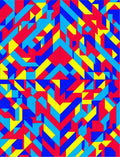 Modern Abstract Geometric Design Rug