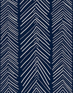 Chevron Stripe Abstract Pattern Rug