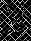 Abstract Geometric Linework Design Rug