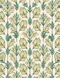 Art Nouveau Floral Pattern Rug