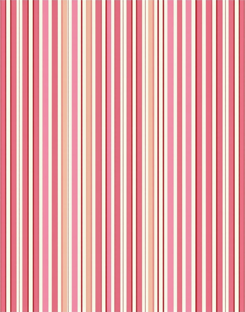 Pink Striped Tones Rug