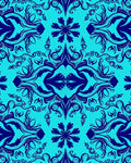 Symmetrical Floral Pattern Design Rug