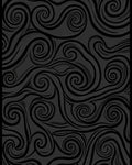 Monochromatic Swirl Abstract Pattern Rug