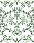 Ornate Scrollwork Pattern Design Rug