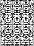Bold Geometric Art Deco Style Rug