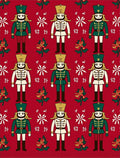 Red Nutcracker Soldier Holiday Charm Rug