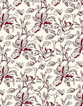 Vibrant Floral Vine Pattern Design Rug