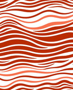 Subtle Wavy Stripe Tonal Rug