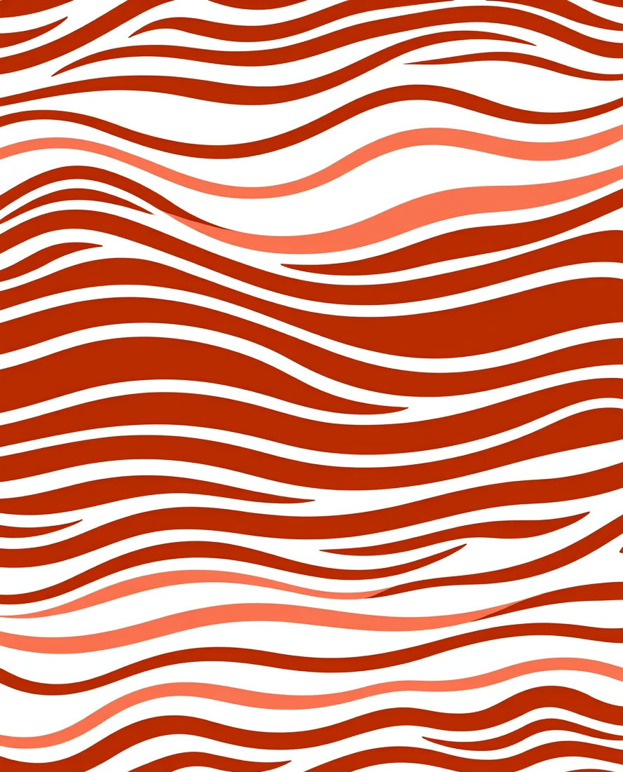 Subtle Wavy Stripe Tonal Rug