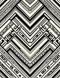 Geometric Chevron Pattern Rug