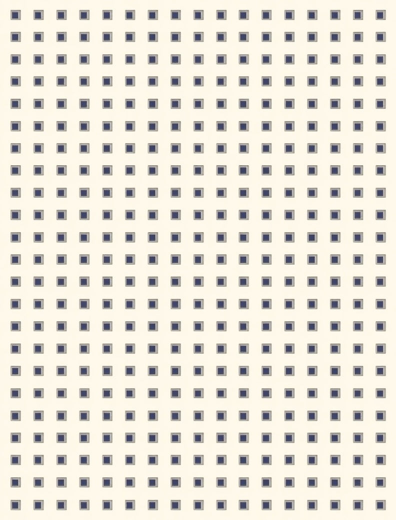 Minimalist Grid Square Pattern Design Rug