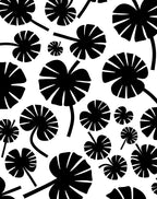 Bold Leafy Botanical Pattern Rug