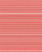 Bold Red White Striped Pattern Rug