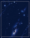 Cosmic Galaxy With Stars Rug