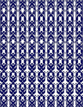 Art Deco Geometric Tribal Pattern Rug