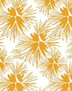 Bold Sunflower Burst Pattern Design Rug