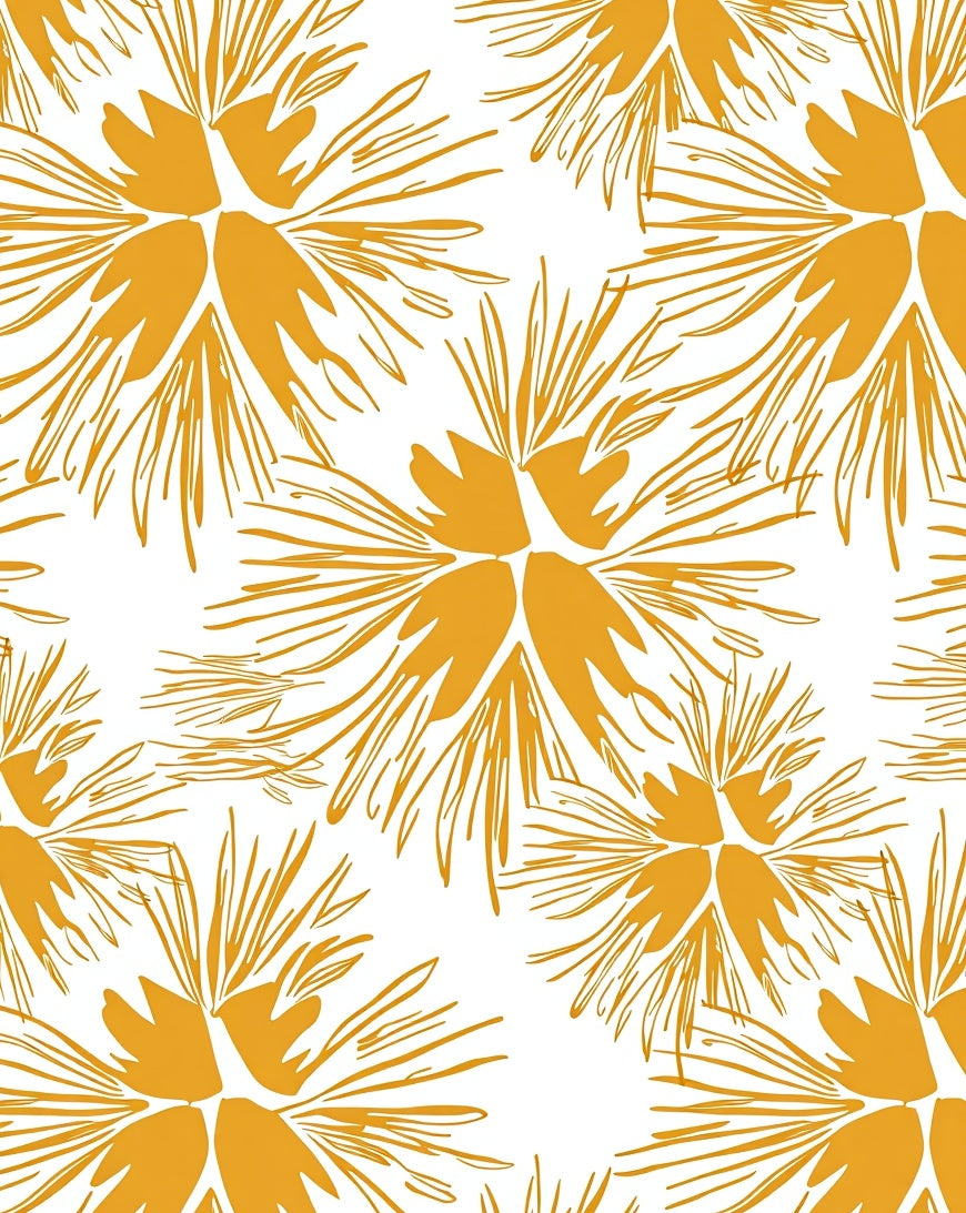 Bold Sunflower Burst Pattern Design Rug