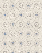 Modern Floral And Square Pattern Rug