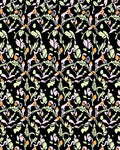 Charming Floral Swirl Abstract Design Rug
