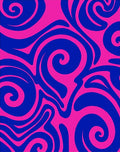 Vibrant Swirls Pattern Rug