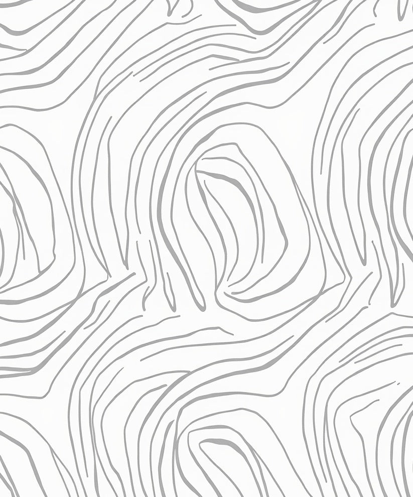 Abstract Swirl Graphic Lines Rug