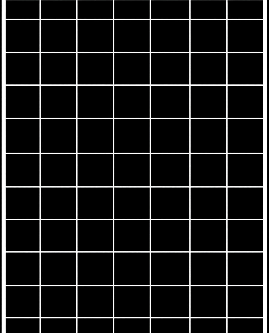 Classic Black White Grid Pattern Rug
