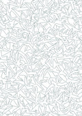 Abstract Linework Starburst Pattern Rug