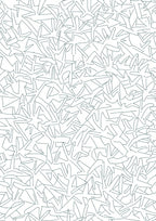 Abstract Linework Starburst Pattern Rug