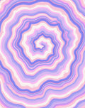 Pastel Swirl Agate Lines Rug