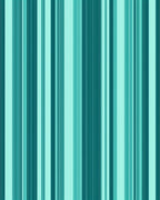 Aqua Teal Vertical Stripe Pattern Rug