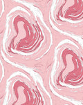 Pink Marble Swirl Art Design Rug