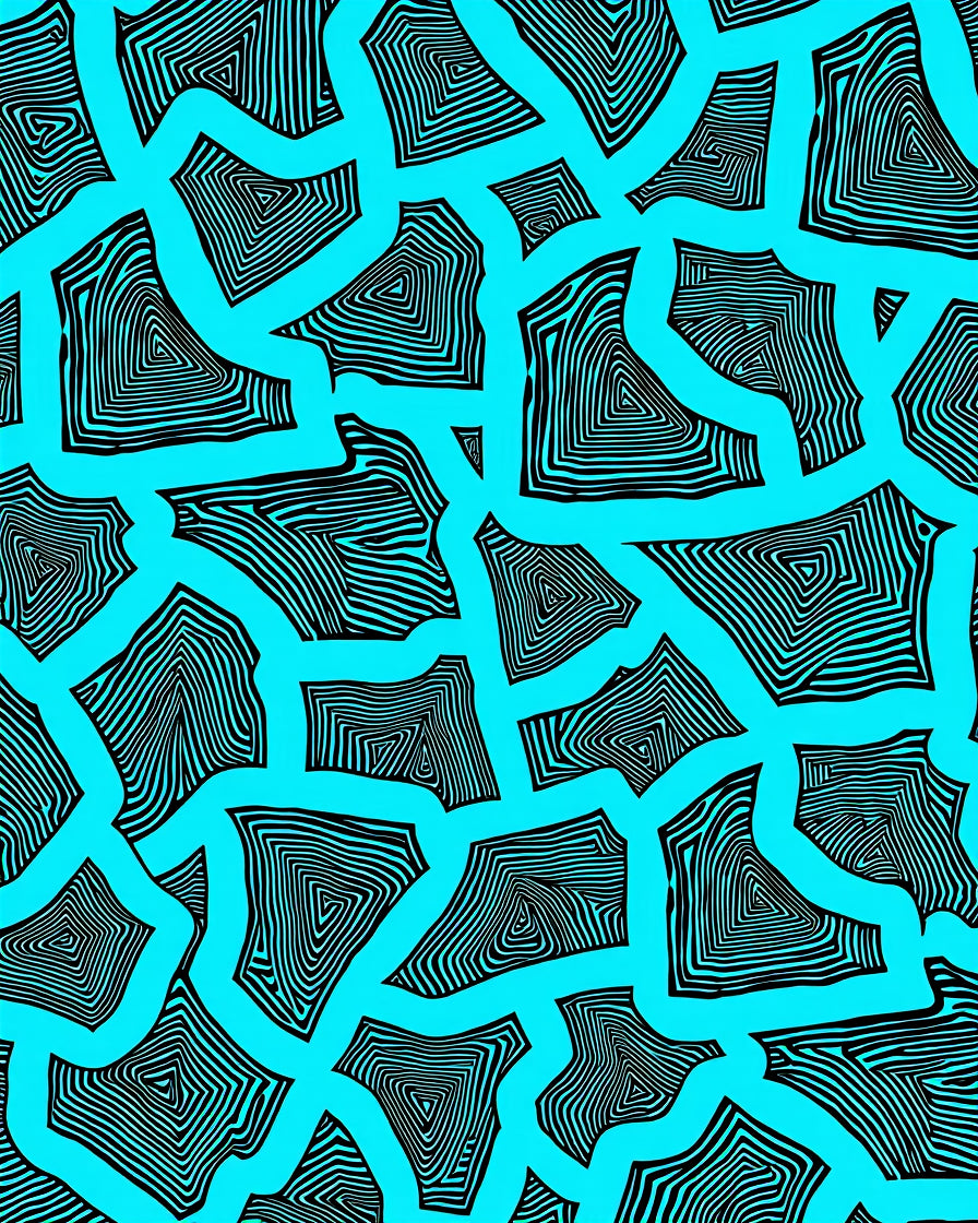 Bold Geometric Abstract Pattern Rug