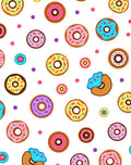 Doughnut Sprinkle Pattern Design Rug