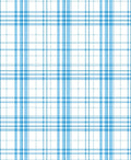 Classic Blue Plaid Pattern Rug
